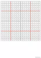 Vorschau - Fördermaterial/Inklusion - Hunderterfeld+Hundertertafel für das Etui (Klasse 2) - Seite 3