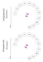 Vorschau - Fördermaterial/Inklusion - Übungskarten Einmaleins Multiplikation - Seite 1