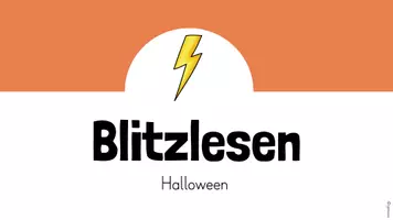 Vorschau - Präsentationen/Tafelbilder - Anfangsunterricht Deutsch: Digitale Tafelbilder zum Blitzlesen "Halloween" (Kl.1/2) - Seite 2
