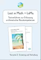Vorschau - Fördermaterial/Inklusion - Testverfahren zur Erfassung arithmetischer Basiskompetenzen (LoMa) Screenings und Vertiefung - Deckblatt
