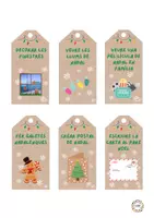 Vista previa - Tarjetas / Manipulativos - Calendari d'advent - Moments en família - página 3