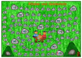 Vorschau - Spiele - Räuber und Goldschatz bis 100 - Deckblatt