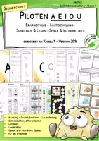 Vorschau - Stationenlernen - Materialpaket "Material zur Buchstabenerarbeitung in Grundschrift - orientiert an Karibu Version 2016" - Seite 2