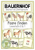 Vorschau - Spiele - BAUERNHOF Paare finden - Deckblatt