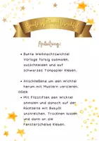 Vorschau - Mal- und Bastelvorlagen - Bunte Weihnachtswichtel 🧑🎄 - Seite 1