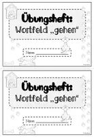 Vorschau - Arbeitsblätter - Wortfeld gehen - Übungsheft (Klasse 3-4) - Seite 3