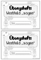 Vorschau - Arbeitsblätter - Übungsheft: Wortfeld "sagen" (Klasse 3-4) #schulstartbyextraklasse - Seite 3
