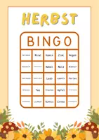 Vorschau - Spiele - Herbstwörter-Bingo Wortschatzübung - Seite 3