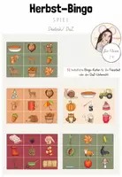 Vorschau - Spiele - Deutsch/ DaZ: Herbst-Bingo (Kl.1-4) - Deckblatt