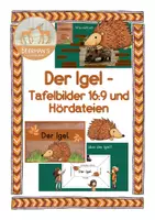 Vorschau - Präsentationen/Tafelbilder - Tafelbilder Unterrichtseinheit Igel 2. Klasse - Deckblatt