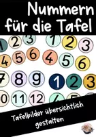 Vorschau - Präsentationen/Tafelbilder - Nummern für die Tafel (Tafelbild - classroom management) - Deckblatt