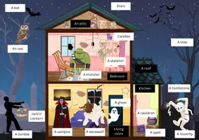 Aperçu - Apprentissages en autonomie - Livret Vocabulaire Halloween en anglais - Page 3
