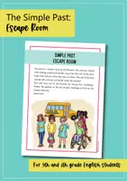 anteprima - Esercizi - Simple Past Escape Room (inglese) - Pagina 1