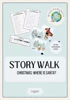 Vorschau - Spiele - Story Walk/Lesespaziergang: Christmas - Where is Santa? - Deckblatt