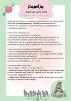 Vorschau - Arbeitsblätter - Familie Sachunterricht 🏡 👫👭👬 - Seite 1