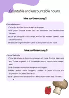 Vorschau - Arbeitsblätter - Countable and uncountable nouns (4) - Seite 3