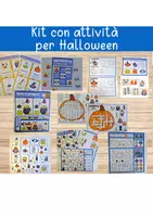 anteprima - Esercizi - 🎃 Halloween in classe – 30 schede + giochi stampabili - Pagina di copertina
