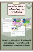 Vorschau - Stundenentwürfe - Pulverfass Balkan - Deckblatt