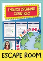 anteprima - Giochi - English Speaking Countries Escape Room (inglese) - Pagina di copertina