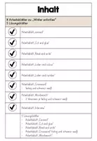 Vorschau - Arbeitsblätter - Winter activities & Winter sports Verben Arbeitsblätter - Englisch - Seite 1