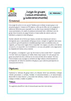 Vista previa - Refuerzo / NEE / Materiales de apoyo - Juego de grupo (salud emocional y autoconocimiento) - página 1
