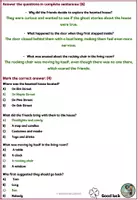 Vorschau - Arbeitsblätter - Halloween - Englisch Test mit Listening - Seite 3
