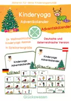 Vorschau - Bildkarten - Kinderyoga Adventkalender /Adventskalender - Deckblatt