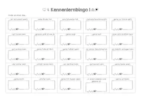 Vorschau - Spiele - Kennenlernbingo. Zwei Spiele zum Kennenlernen - Seite 2