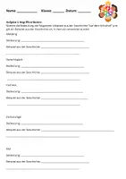 Vorschau - Arbeitsblätter - Auf dem Schulhof (Kurzgeschichte zum Thema Mobbing) 💬🤔 mit Aufgaben zur Vertiefung zum Thema Mobbing , Charakteranalyse, Textverständnis, Selbstreflexion etc,... ) - Seite 2