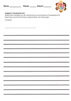 Vorschau - Arbeitsblätter - Auf dem Schulhof (Kurzgeschichte zum Thema Mobbing) 💬🤔 mit Aufgaben zur Vertiefung zum Thema Mobbing , Charakteranalyse, Textverständnis, Selbstreflexion etc,... ) - Seite 3