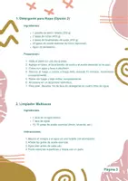 Vista previa - Unidades / Secuencias / Situaciones de Aprendizaje - Taller de Química - Productos de limpieza ecológicos - página 3