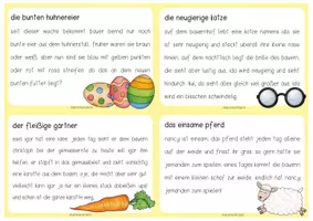 Vorschau - Mal- und Bastelvorlagen - BAUERNHOF (wachsendes Materialpaket) - DaZ / Deutsch - Seite 3