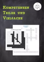 Vorschau - Arbeitsblätter - Kompetenzen ganze Zahlen (6. Schulstufe) - Deckblatt