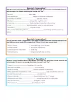 Vorschau - Spiele - Worksheet Comparisons (als Laufdiktat verwendbar) - Seite 2