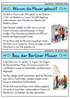 Vorschau - Bildkarten - Wissenskartei - Die Berliner Mauer | Geschichte - Seite 1