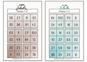 Vorschau - Spiele - Quadratolino Cards, kleines 1x1 - Seite 3