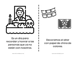 Vista previa - Hojas de trabajo - Día de los muertos - página 2