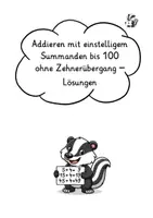 Vorschau - Arbeitsblätter - ZR 100 - Addieren ohne ZÜ - einstelliger Summand - Seite 3