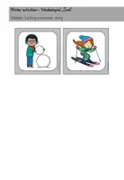 Vorschau - Spiele - Winter activities & Winter sports Vokabelspiel Zonk - Englisch - Seite 3