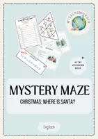 Vorschau - Spiele - Mystery Maze: Christmas - Where is Santa? - Deckblatt