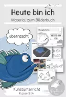 Vorschau - Unterrichtsreihen - Materialpaket: " Heute bin ich" von Mies van Hout - Deckblatt