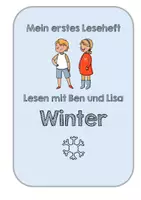 Vorschau - Arbeitsblätter - Lesebildgeschichten: Winter. Erstlesetexte - Seite 2