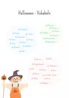 Vorschau - Arbeitsblätter - Pluralformen - DaF / DaZ Halloween - Grammatik entdecken - Seite 3