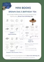 anteprima - Esercizi - Brown Owl's Birthday Tea - MINI BOOKS - Pagina di copertina