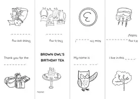 anteprima - Esercizi - Brown Owl's Birthday Tea - MINI BOOKS - Pagina 3