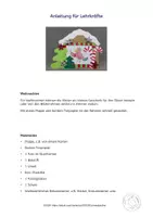 Vorschau - Mal- und Bastelvorlagen - Kunst Weihnachten, Bilderrahmen für Weihnachten basteln - Seite 3