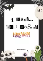Vista previa - Juegos / Gamificación - I Have Who Has HALLOWEEN - Portada