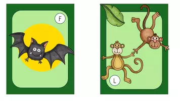 Vorschau - Arbeitsblätter - Storywalk: animals - dreifach differenziertes Material - Seite 2