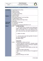 Vorschau - Stundenentwürfe - Franz Marc - blaues Pferdchen -Werken und Gestalten 1. Klasse - Seite 3