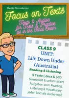 Vorschau - Arbeitsblätter - FOCUS ON TEXTS: 9. Klasse - Life Down Under (AUSTRALIA) - Deckblatt